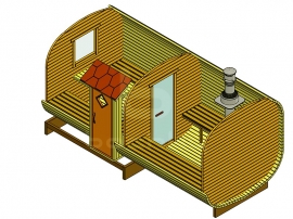 Баня-квадробочка 